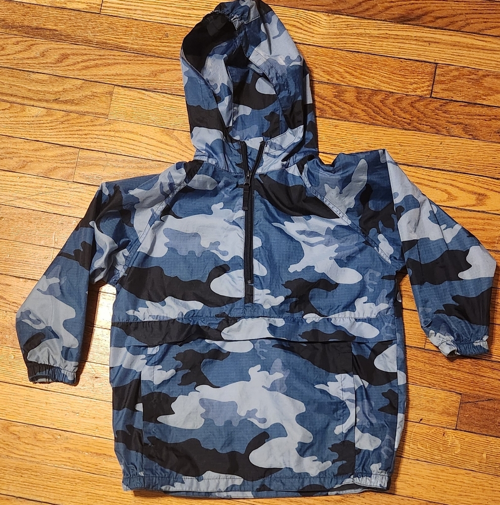 Camo Windbreaker, Size 5/6 From The Children's Place.
